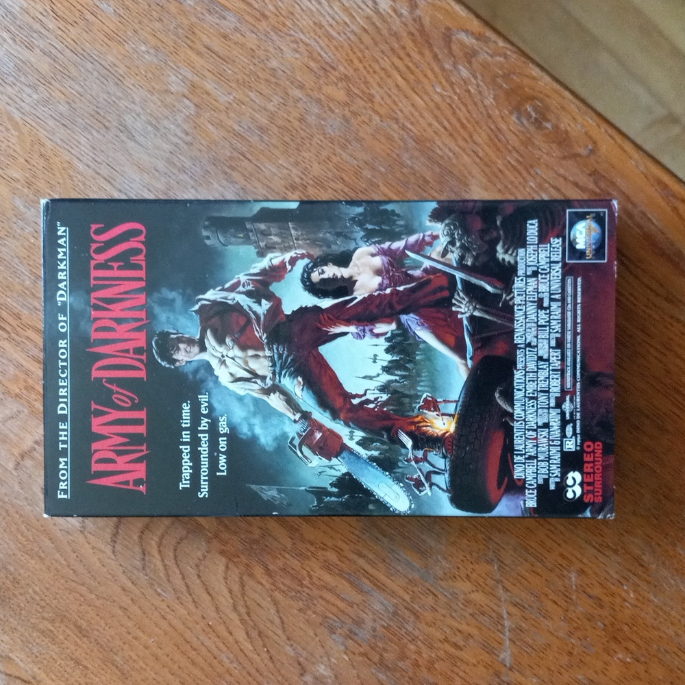 Army of Darkness VHS